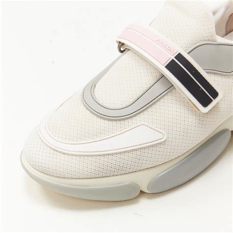 pink prada sneakers on sale|pink and white prada sneakers.